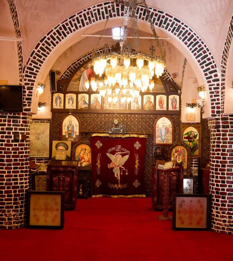 بالصور معلومات عن دير رئيس الملائكة ميخائيل بجرجا بعد اعتراف المجمع المقدس به 3 دير رئيس الملائكة ميخائيل بجرجا