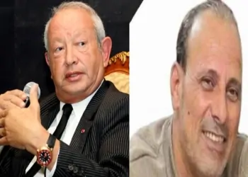 نجيب ساويرس رجل الاعمال يرسل 500 الف جنيه لأسرة شهيد الشهامة البطل خالد عبدالعال