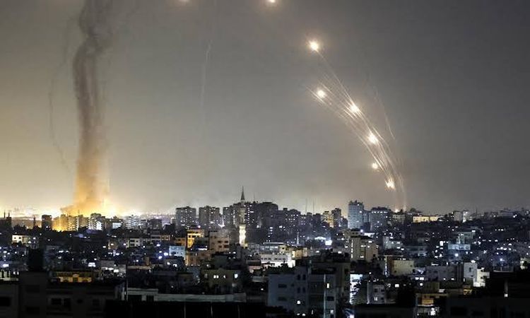 شاهد لقطات مصورة للهجوم الإيراني الجديد على إسرائيل 3 الهجوم الإيراني