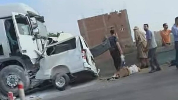 بالصور أول ظهور لسائق التريلا المتسبب في فاجعة الإقليمي وإعترافات صادمة أمام النيابة 1 حادث الإقليمي