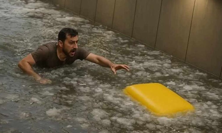 صاحب التوكتوك الغارق في عاصفة الإسكندرية يروي تفاصيل الحادث حاول إنقاذ سيدتين 1 التوكتوك الغارق