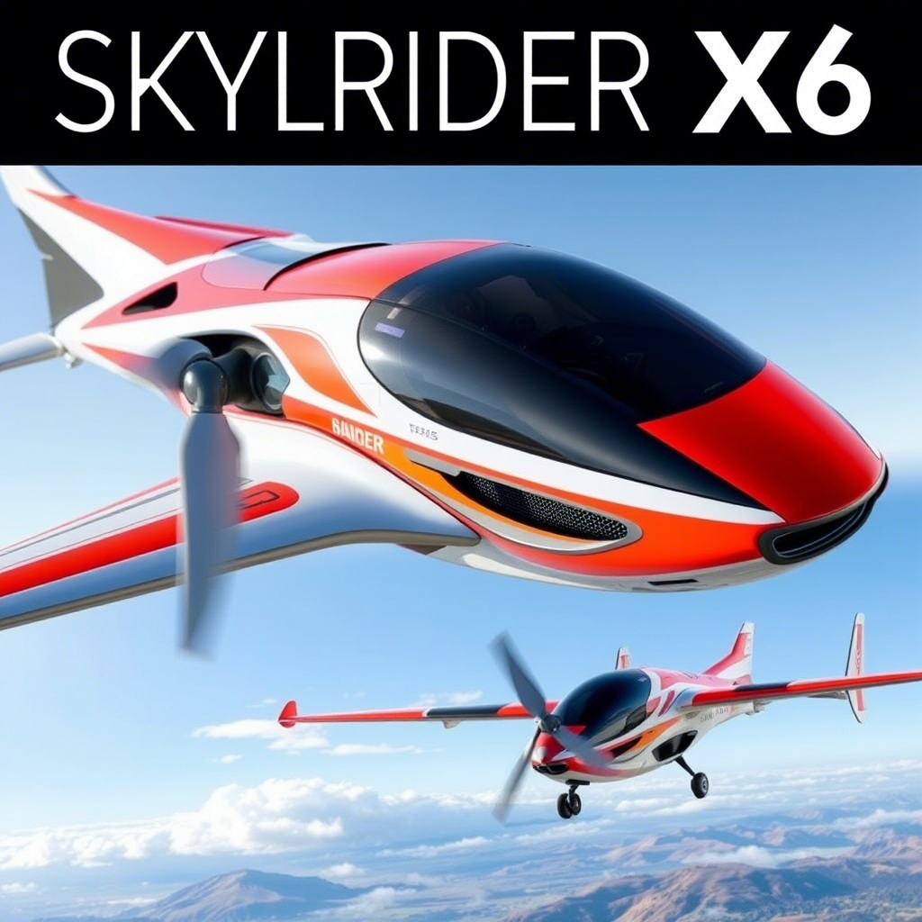 مواصفات أول دراجة نارية طائرة تقدمها الصين وسعرها مفاجئ 2 Skyrider X6 3