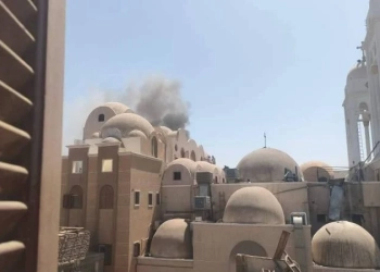 حريق كنيسة العذراء