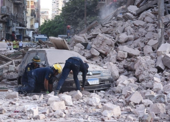 مفاجأة تخص عقار العطارين المنهار محافظ الإسكندرية الأسبق يوضح التفاصيل 9 عقار العطارين المنهار