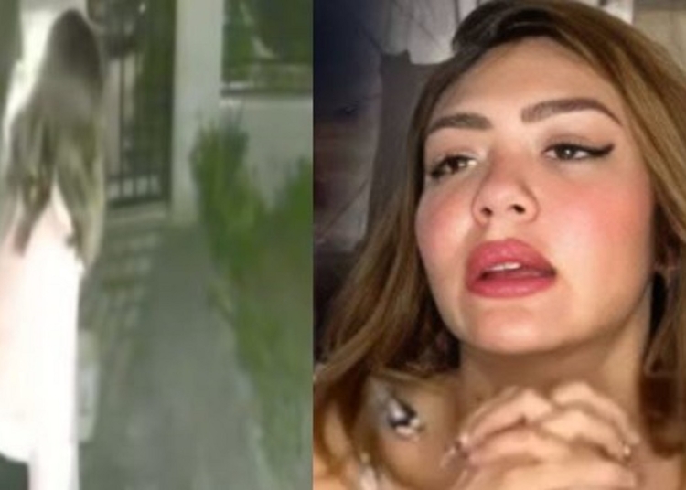بالصور لحظة اقتحام البلوجر هدير عبد الرازق لفيلا طليقها والقفز من فوق السور 1 اتهامات متعددة لـ هدير عبد الرازق