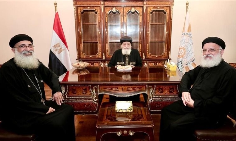 قداسة البابا تواضروس الثاني يلتقي بقيادات الإكليريكية 1 البابا تواضروس الثاني