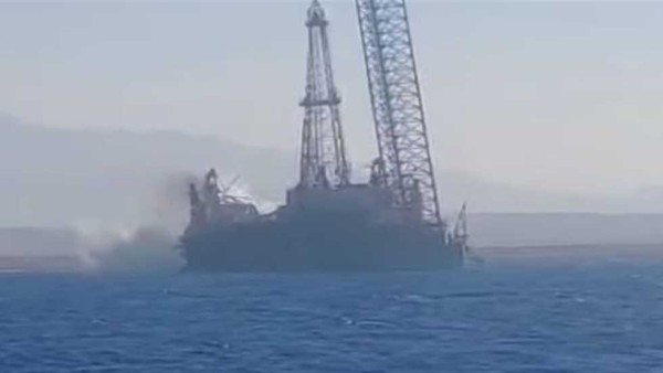 بيان عاجل من وزارة البترول وأول تحرك بعد غرق حفار برأس غارب 1 حصيلة أولية لغرق حفار
