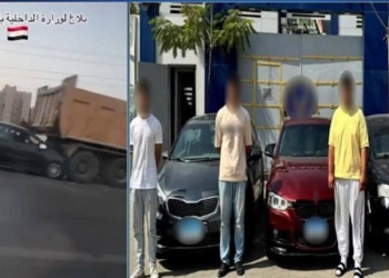 مطاردة 3 فتيات بطريق الواحات