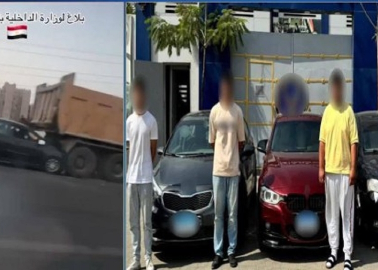 واقعة مطاردة 3 فتيات بطريق الواحات ننشر تفاصيل الحالة الصحية لمصابات الحادث 1 مطاردة 3 فتيات بطريق الواحات