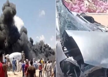 أولى لقطات لحادث طريق مطروح الإسكندرية المروع وارتفاع أعداد المتوفين والمصابين 9 حادث طريق مطروح الإسكندري