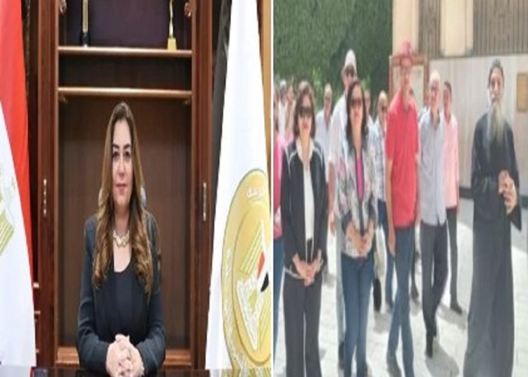 الدكتورة منال عوض وزيرة التنمية عن المشروع التنفيذي لـ إحياء مسار العائلة المقدسة في مصر 1 الدكتورة منال عوض وزيرة التنمية