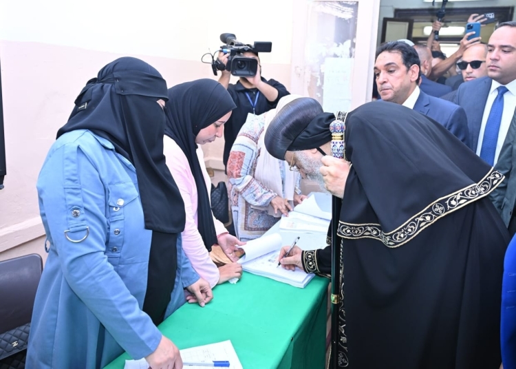 مصر دولة كبيرة تصريحات البابا تواضروس الثاني عقب إدلائه بصوته بانتخابات الشيوخ 1 261 687 073740 124