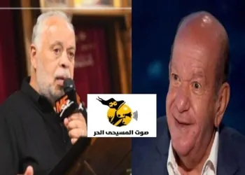 أشرف زكي بصلاة الجناز لطفي لبيب
