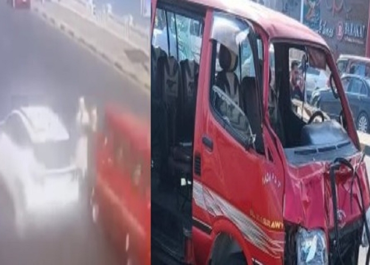 بالفيديو لحظة حادث ميكروباص كورنيش الإسكندرية رحلة المصيف تحولت لمأتم وفاة شخصين وإصابة 7 1 سائق كورنيش الشاطبي يعترف