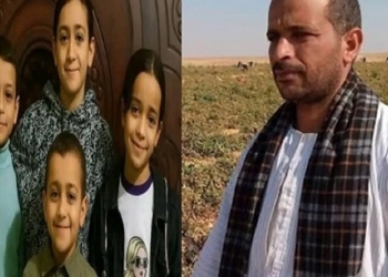 أطفال المنيا الستة ووالدهم المتوفين