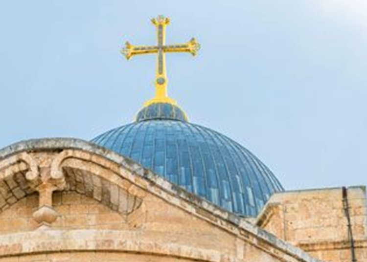 بيان بطريركية الروم الأرثوذكس المقدسية بشان دعم الأخوية في دير سينا بعد عزل رئيس الدير 1 بطريركية الروم الأرثوذكس المقدسية