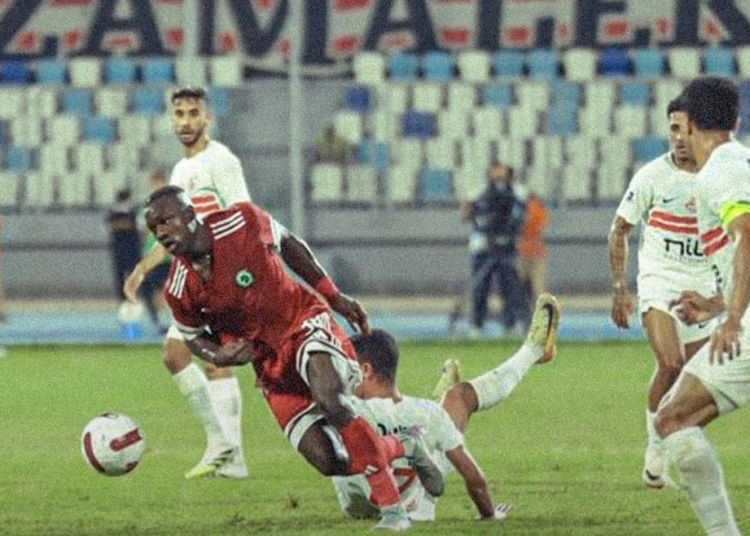 الزمالك يتفوق على مودرن سبورت بثنائية ألفينا وبانزا 1 الزمالك