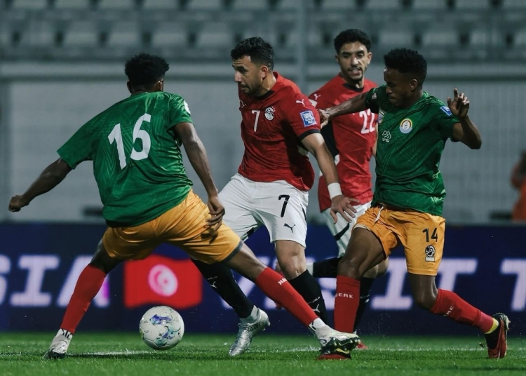 الإعلان عن نتيجة الشوط الأول من مباراة مصر أمام إثيوبيا بتصفيات كأس العالم 2026 1 مباراة مصر أمام إثيوبيا