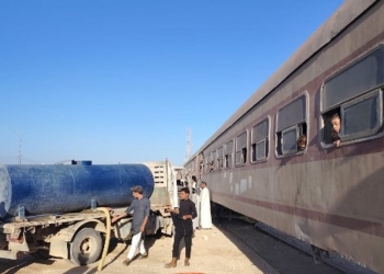 حادث اصطدام قطار ركاب