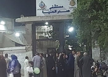 مصابين بالتسمم الغذائي في المنيا