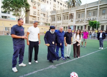 نجوم الكرة تشهد احتفالية مهرجان أفتقدنا بخلاصك