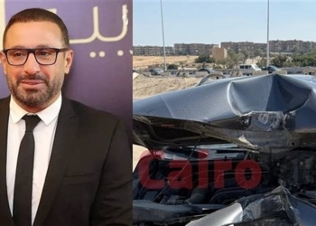 بالصور نجاة الفنان أحمد السقا من الموت المحقق تهشم سيارته وكدمات متفرقة 7 نجاة الفنان أحمد السقا من الموت