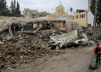 تدمير إسرائيل الوجود المسيحي في فلسطين