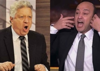 مرتضى منصور وعمرو أديب