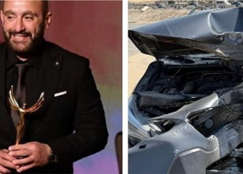 تفاصيل حادث أحمد السقا