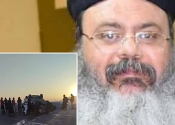 وفاة القس دميان وليم إثر حادث اليم