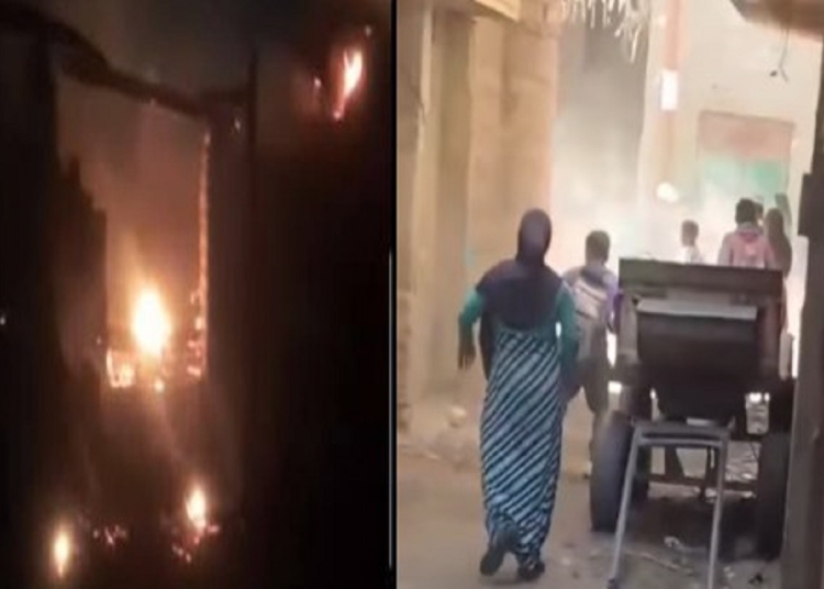 هدوء بقرية نزلة جلف بالمنيا عقب الأحداث والشرطة تلقي القبض على عدد من الشباب 1 احداث قرية نزلة جلف بالمنيا