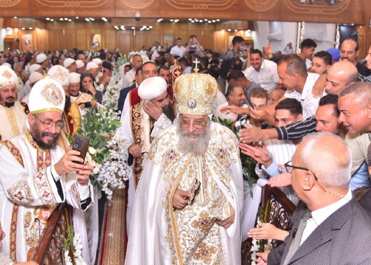 بالصور بيد البابا تواضروس الثاني تدشين كاتدرائية الأنبا أنطونيوس والأرشيدياكون حبيب جرجس بأسيوط الجديدة 1 البابا تواضروس يدشن كاتدرائية الأنبا أنطونيوس والأرشيدياكون حبيب جرجس