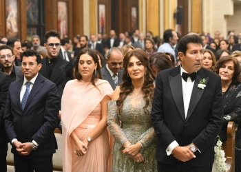 الاحتفال بزفاف نجل الفنان هاني رمزي