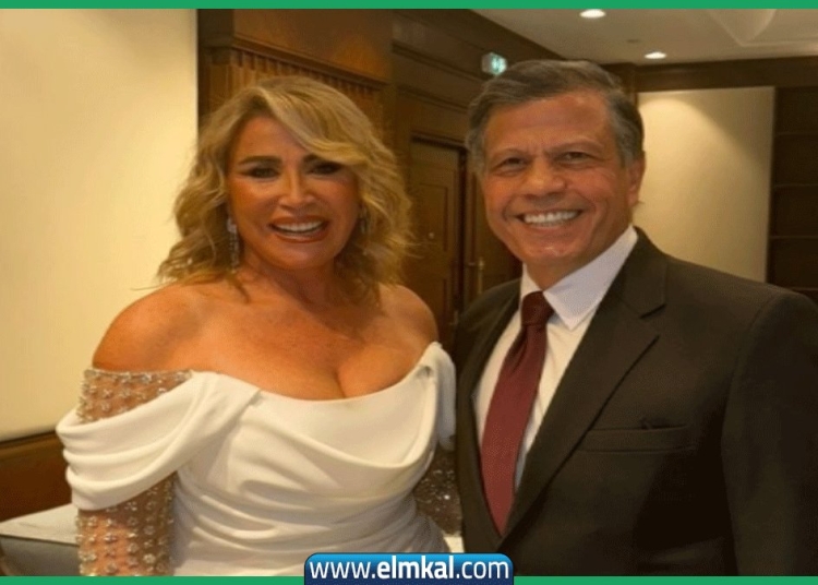 بالصور أول ظهور لـ إيناس الدغيدي وزوجها من شهر العسل مع إلهام شاهين 1 إيناس الدغيدي وزوجها