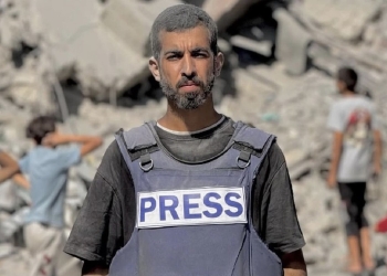 الصحفي صالح الجعفراوي الفلسطيني