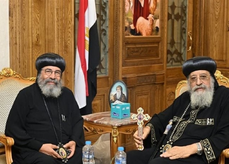 البابا تواضروس يتابع شؤون الإيبارشيات الخارجية ويشيد بدور مصر في دعم السلام 1 البابا تواضروس