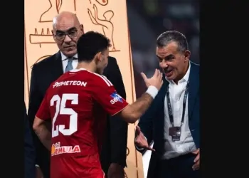 تجاهل زيزو مصافحة نائب رئيس نادي الزمالك