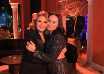 رسالة تهنئة من وزيرة التضامن مايا مرسي للفنانة يسرا