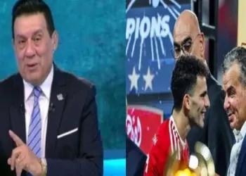 رد ناري من الإعلامي مدحت شلبي على تصرف زيزو بعدم مصافحة هشام نصر 11 تعليق مدحت شلبي على تصرف زيزو