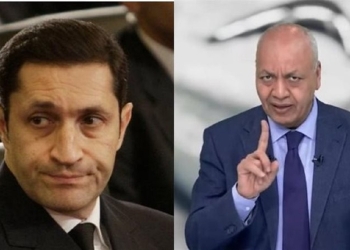 علاء مبارك ومصطفى بكري