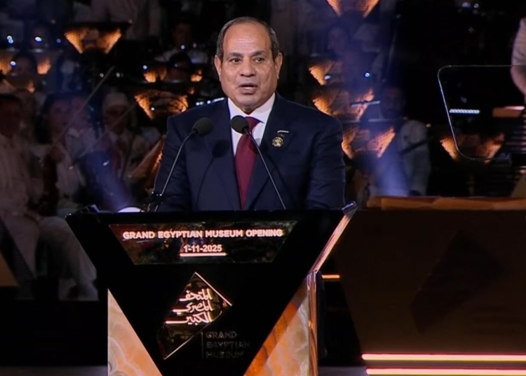 ننشر الكلمة الكاملة للرئيس السيسي خلال حفل افتتاح المتحف المصري الكبير 1 السيسي