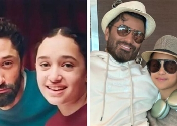 إبنة تامر حسني وإبنة كريم محمود عبد العزيز