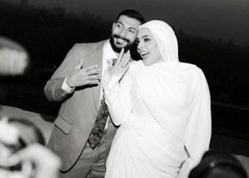 عقد قران ابنة محمد هنيدي