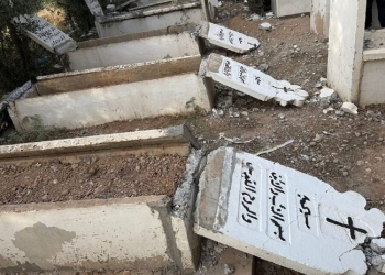 الاعتداء على مقبرة المسيحيين بالعراق