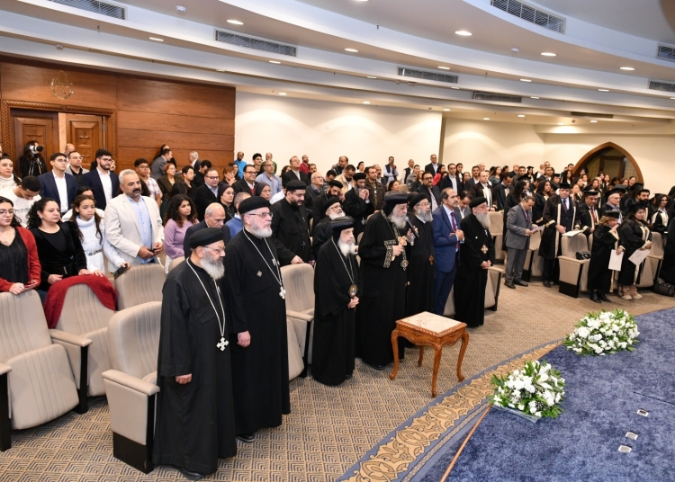 بالصور رسالة البابا تواضروس الثاني خلال حفل تخريج دفعتين من معهد الكتاب المقدس التاريخ هو الحياة ومن المهم أن يدرس 1 البابا تواضروس الثانى