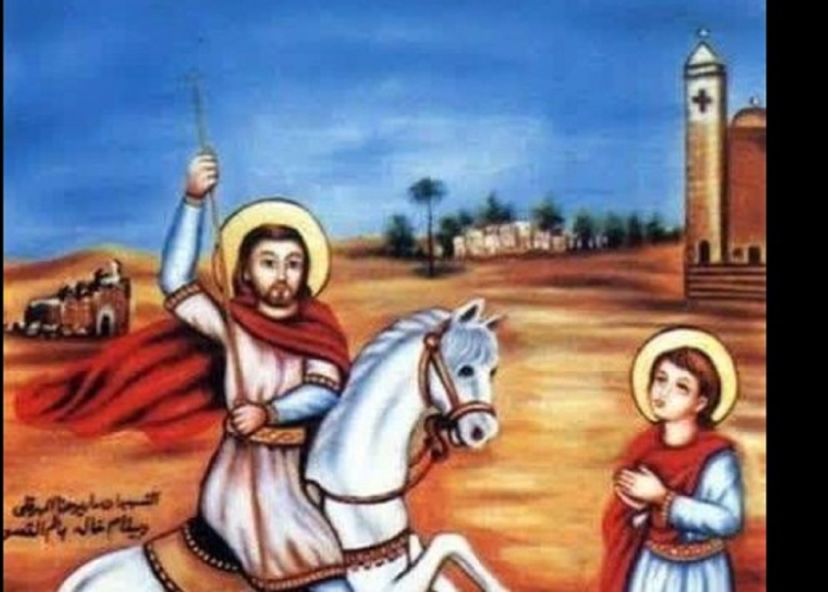 بالصور تذكار تكريس كنيسة مار يوحنا الهرقلى بأم القصور بديروط اليوم تحتفل الكنيسة بالقديس 1 تكريس كنيسة مار يوحنا الهرقلى