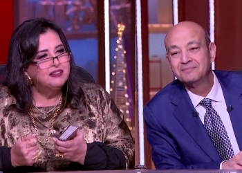 عمرو أديب وبسنت يوسف