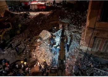 البترول تكشف تفاصيل المعاينة الأولية لانهيار عقار إمبابة بسبب انفجار الغاز 9 انهيار عقار