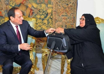 الحاجة سبيلة والسيسي