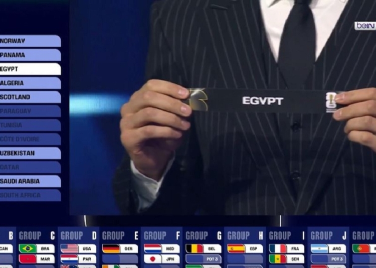 مجموعة متوازنة لـ منتخب مصر ننشر نتائج قرعة كأس العالم 1 منتخب مصر